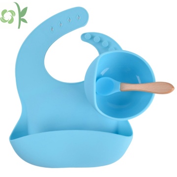 Silicone Baby Feeding Sets Waterproof