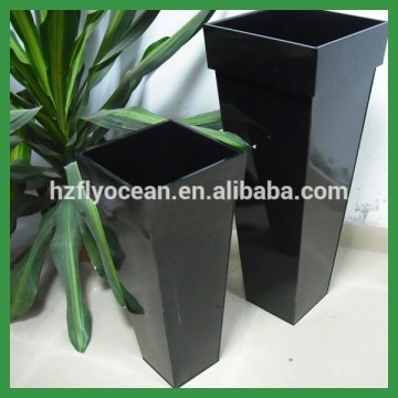 FO-9701 Tapered Square Galvanized Zinc Planter