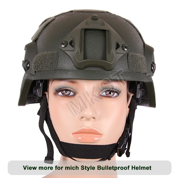MKST NIJ III v50 900 bullet proof helmet against ak47