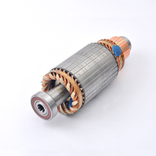 Copper wire armature commutator