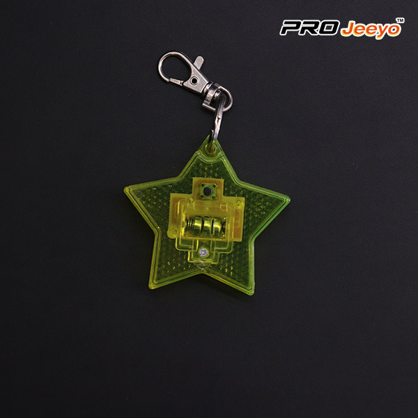 Reflective Safety Acrylic Keychain