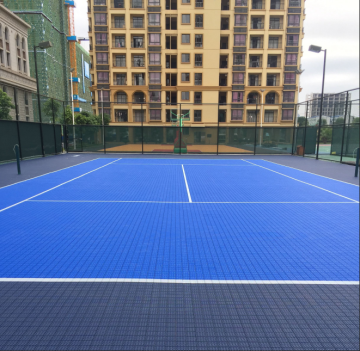 outdoor athletic surface modular sports flooring
