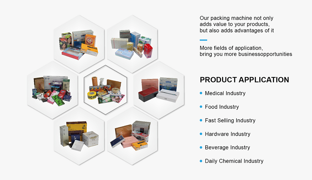 Best quality customize  box wrapping machine packaging machine price