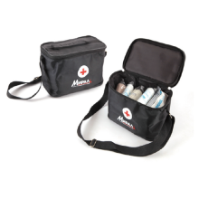 Logo Imprint First Aid Kits W/ Shoulder Bags