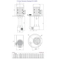 CS軽量化学水中ポンプ