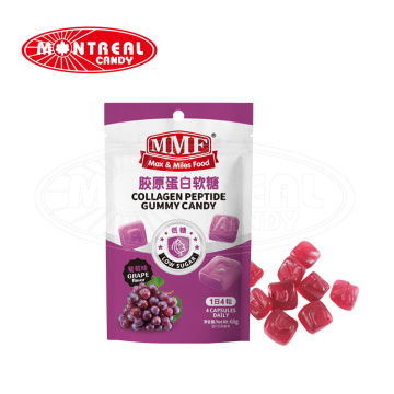 Sugar Free Collagen Gelatin Pectin Gummy Candy