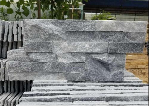 Cloud gray mushroom style stacked stones