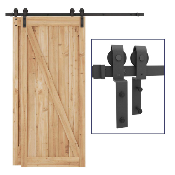 Manufacturers Mini Rustic Black Sliding Barn Door Hardware