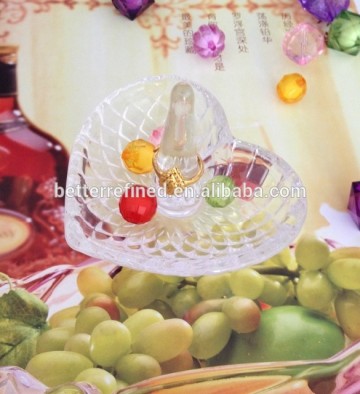 crystal ring holder dish