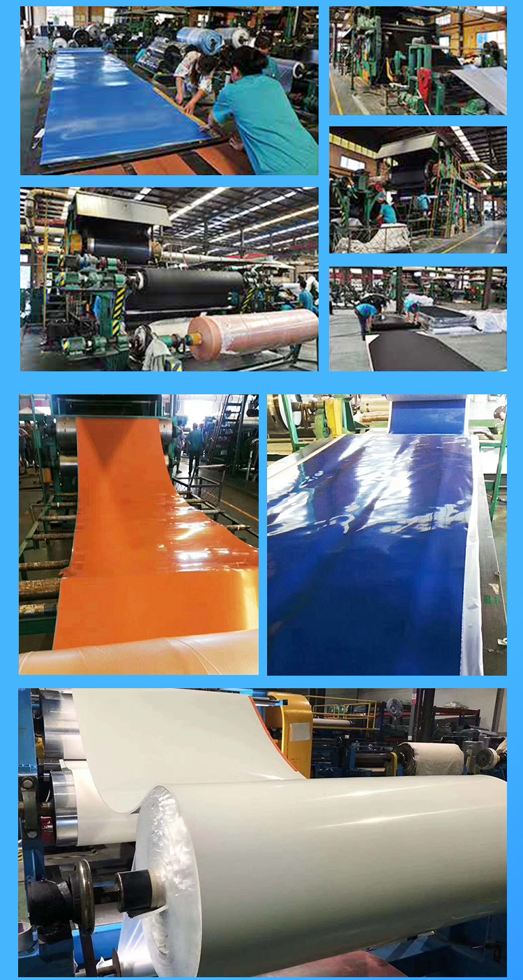 China Factory Maximum Discount White Anti-Slip Width 1.2m 1.5m 2.2m Rubber Sheet