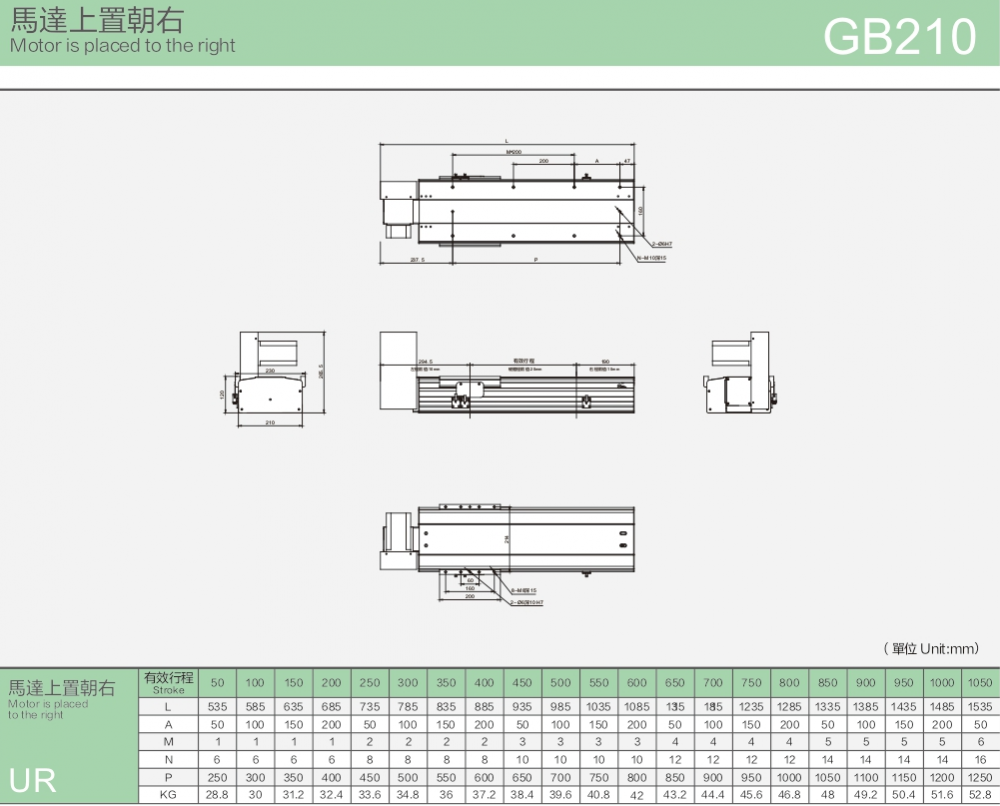 High Speed Belt Module