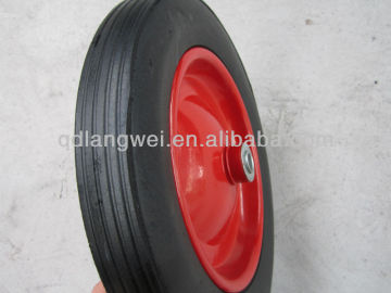 steel rim wheelbarrow solid wheel