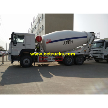 HOWO 4000 Gallons Beton Transit Mixing Trucks