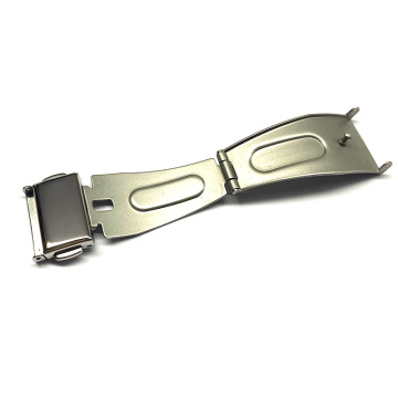 304L 316L Steel Safely Button Watch Buckle Clasp
