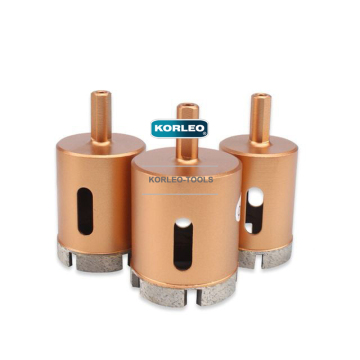 Segmented Triangle Shaft Connection Diamond Core Drill Bits for Hard Rock