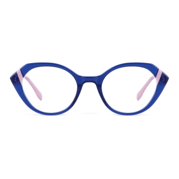Belieye Latest Cat Eye Lamination Acetate Spectacle Frames