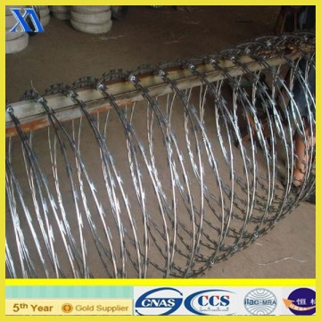 cbt-60 razor barbed wire/plastic barbed wire/cheap barbed wire