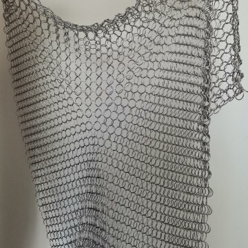 Rose Gold Stainless Steel Chain Mail Curtain for Hotels