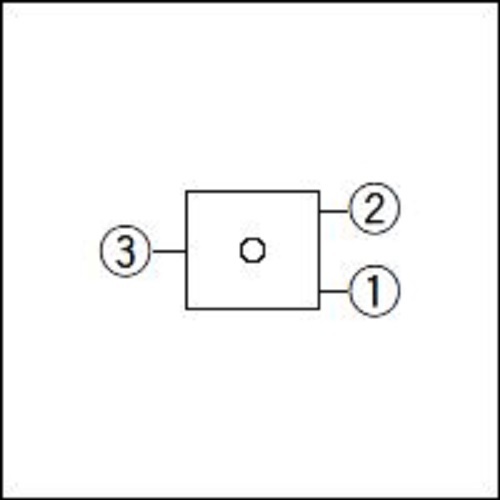 Interruptor de ação unidirecional de 3,8 mm de altura de haste deslizante