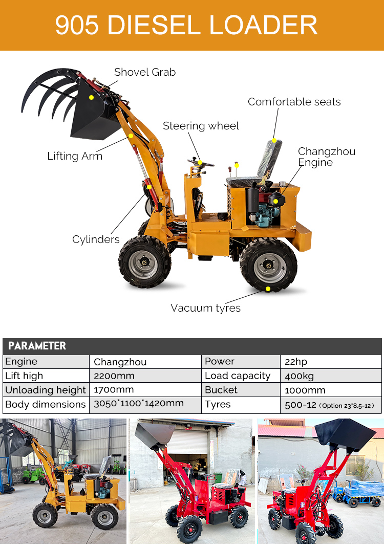 Made In China Nuoman Electric Small Loader 2