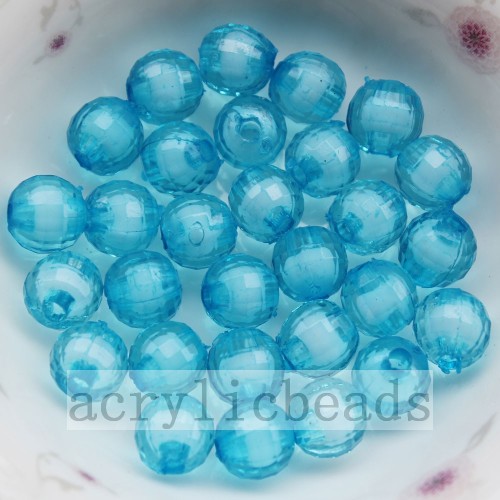 Hot sell clear earth shape jewelry bead in bead