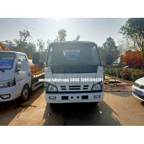 ISUZU 4-6 tons Vacuum Pump Sewage Suction Truck