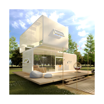 Mobile House Two Story Apple Capsule Residence