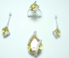 925 sterling silver jewelry  set