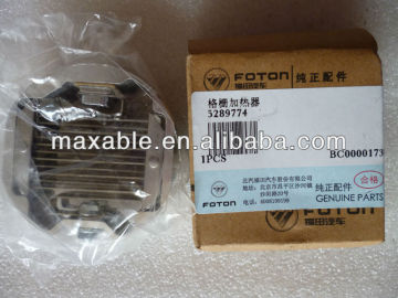 5289774/5254979 ISF2.8 ISF3.8 Gril heater for Foton