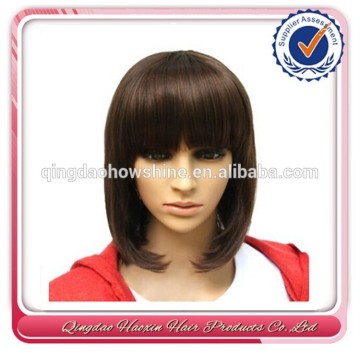 Hot fashion short hair wig straight full lace wig