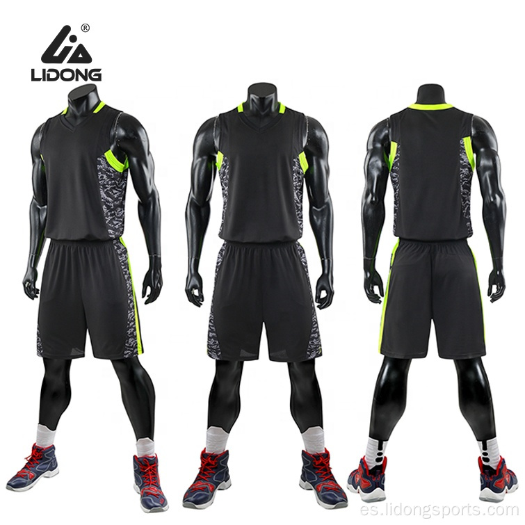 Nuevos uniformes de baloncesto de moda camisetas de baloncesto personalizadas