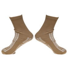 patients socks with grippers double tread
