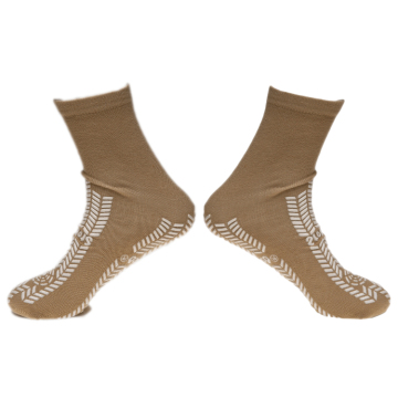 patients socks with grippers double tread