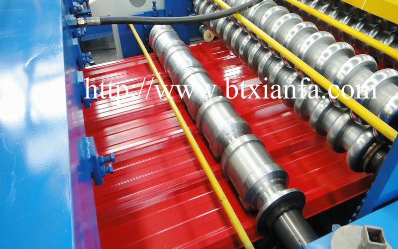 Corrugated Tile Metal Roof Panel Forming Machine