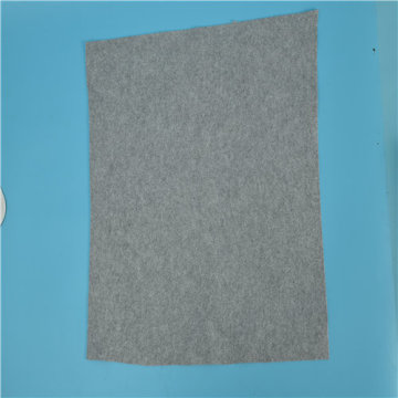 Grey needle punched cotton