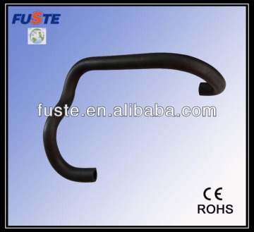 Cured soft rubber tubing