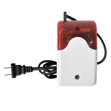 Smart wireless aural and visual alarm host, ≤10mA static current