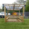 Large Wooden Playground Equipment Structures On Sale