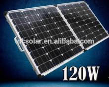 120w mono folding solar panel/pv module