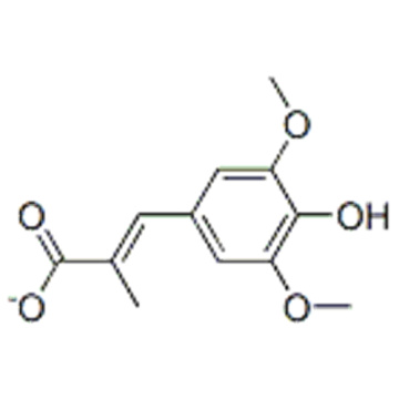 Ester méthylique de l&#39;acide 3- propénoïque, 3- (4-hydroxy-3,5-diméthoxyphényl) - CAS 20733-94-2