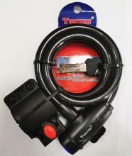 General mountain bike wire ring type anti-theft lock