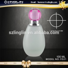 100ml frosted perfume bottle