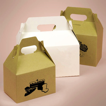 Printed Cup Cake Box Cake Packaging Boxes