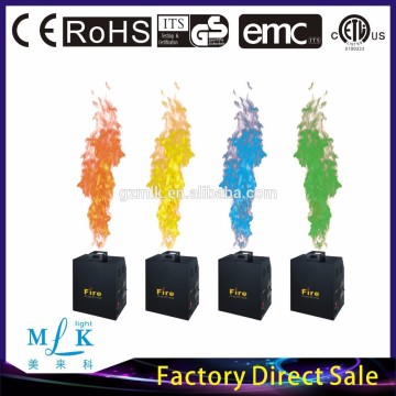 Colorful flame fire machine
