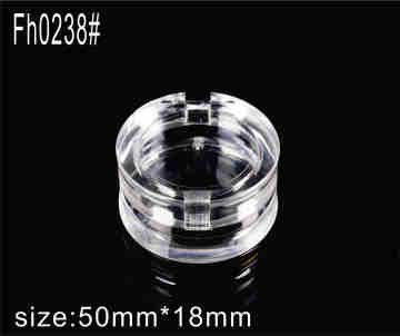 Beautiful Clear Powder Container