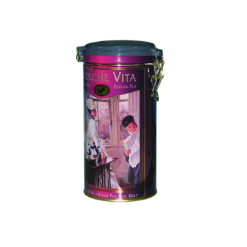 India classic black tea tin packaging can/box