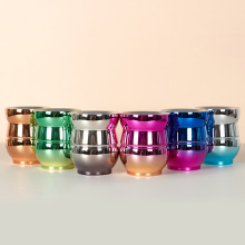 Stainless Steel Double Wall Gourd Yerba Mate Cup with Mate Bombilla Straw