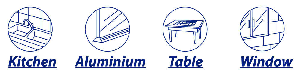 Luce colla in silicone per impermeabile