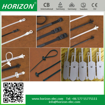 cable tie china, sample free Special type cable tie high quality Self-locking,releasable plastic cable tie wholesale