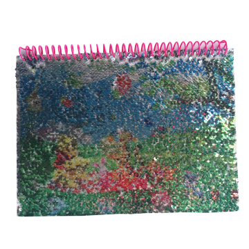 Rainbow Sequin Magic Notebook Journal